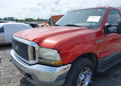 2003 Ford Excursion Xlt из США, поврежденный, VIN 1FMNU40L83ED67758